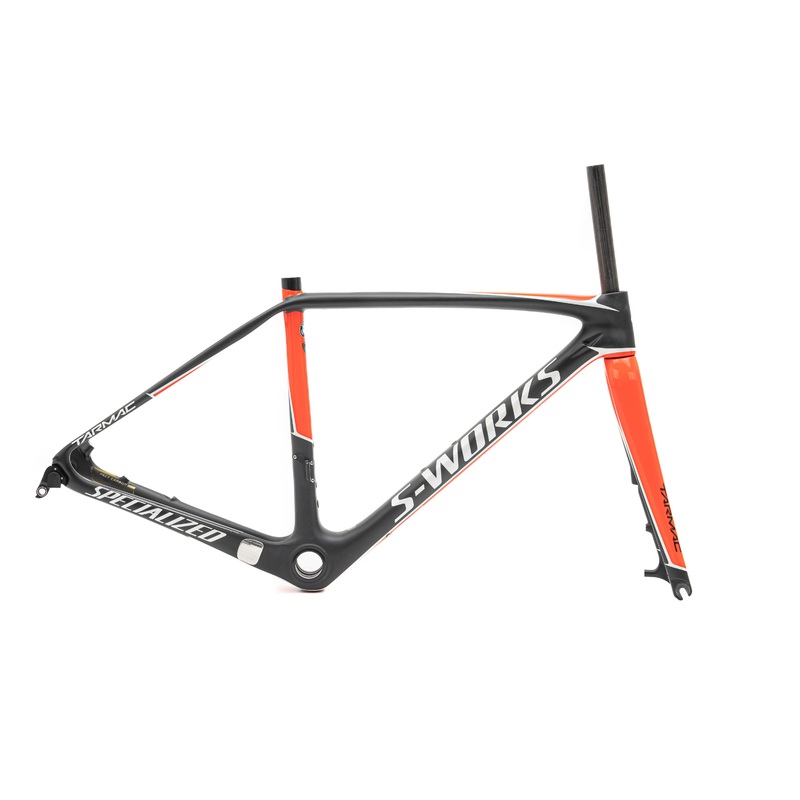 2017 Specialized S-Works Tarmac Disc (FRAMESET ONLY) Carb/RktRed/MetWht