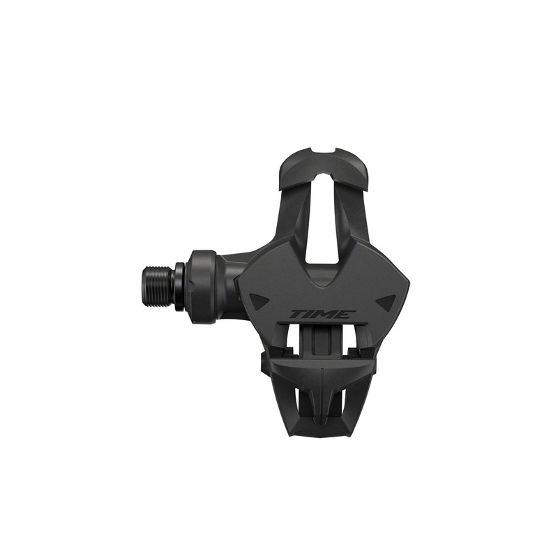 Time Xpresso 4 Pedals - Single Sided Clipless, Aluminum, 9/16", Black/Gray, B1