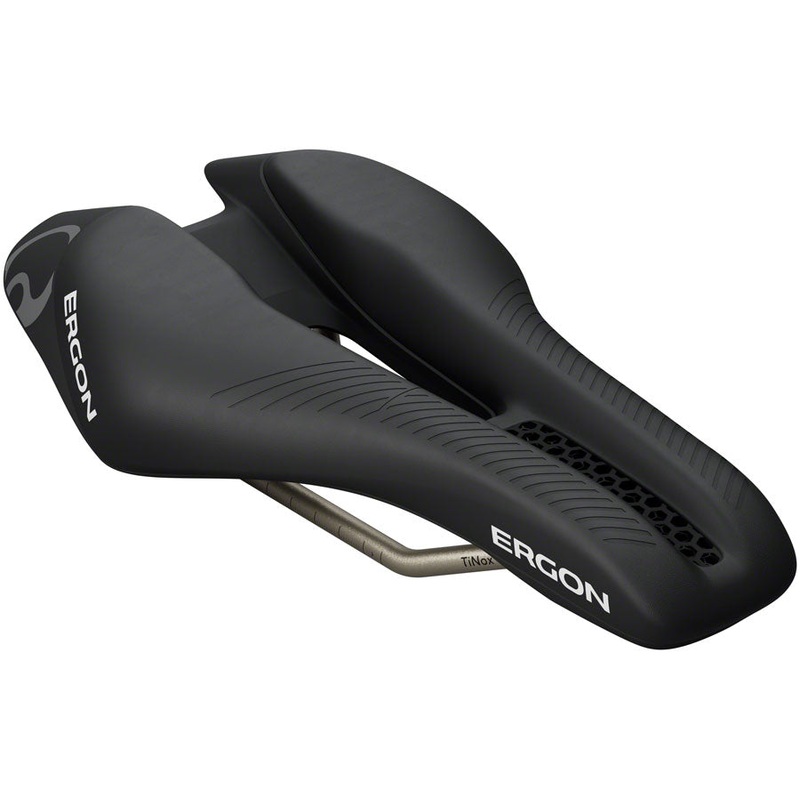 Ergon SR Triathlon Saddle - Womens Black Front