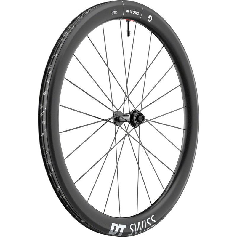 DT Swiss GRC 1100 DICUT 50 Front Wheel - 700c 12 x 100mm Center-Lock Black