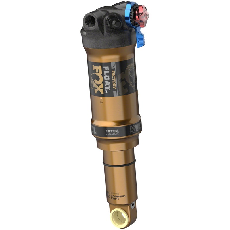 FOX FLOAT SL Factory Rear Shock - Trunnion Metric 165 x 42.5 mm 3-Postion Lever EVOL SV Kashima Coat