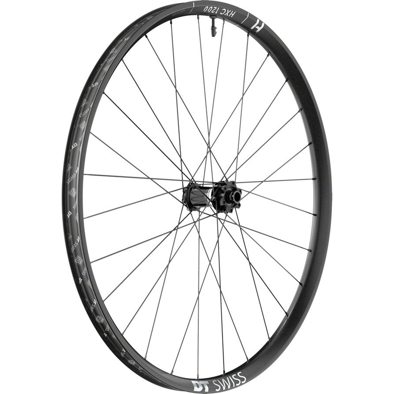 DT Swiss HXC 1200 Spline Front Wheel - 29" 15 x 110mm 6-Bolt Black