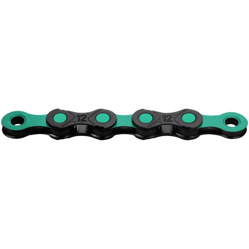 KMC DLC 12 Chain - 12-Speed 126 Links Black/Celeste