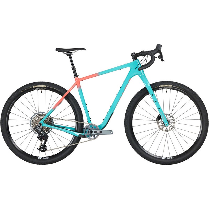 Salsa Cutthroat C Rival GX AXS Transmission Bike - 29" Carbon Teal Fade 52cm