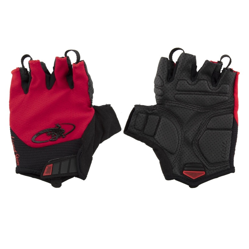 Lizard Skins Aramus Cadence Short Finger Gloves Crimson Red L Pair