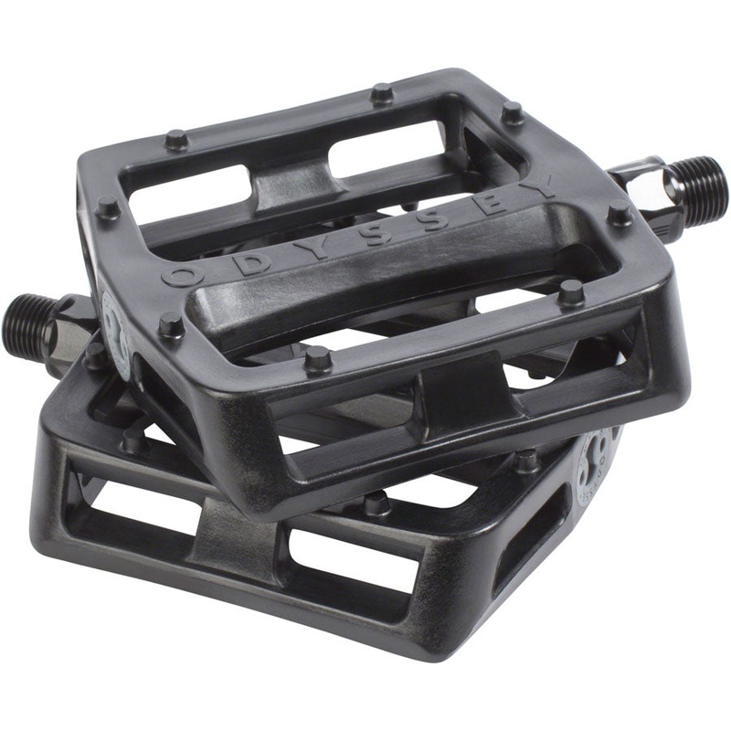Odyssey Grandstand V2 PC Pedals - Platform Composite/Plastic 9/16" Black