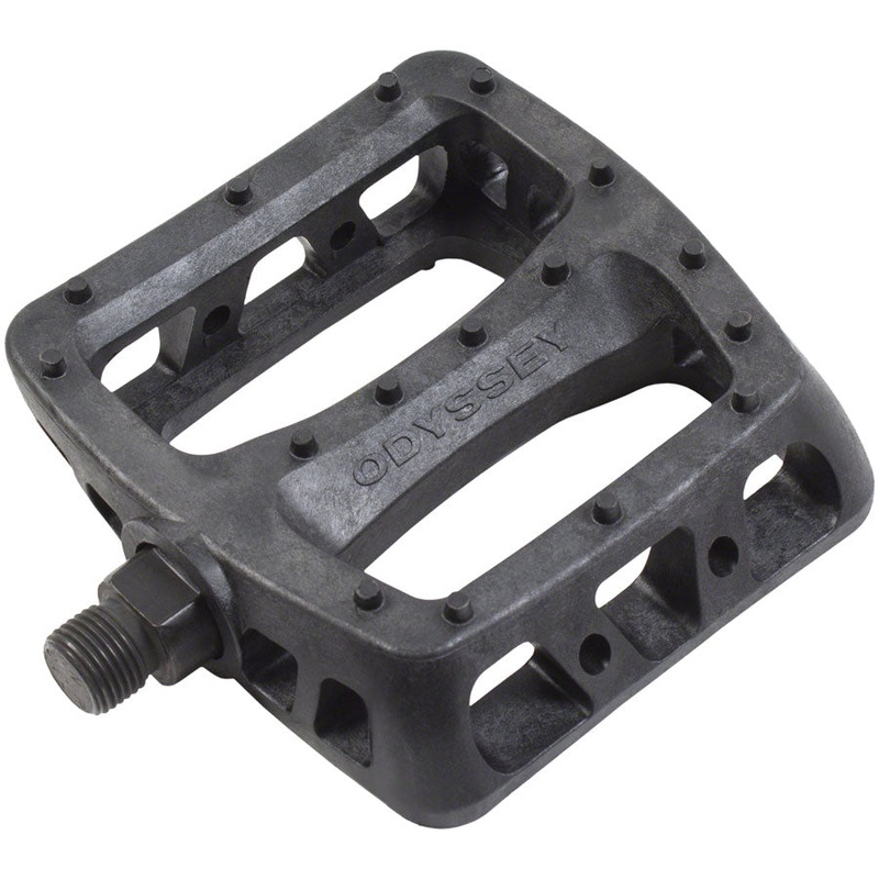 Odyssey Twisted PC Pedals - Platform Composite/Plastic 1/2" Black