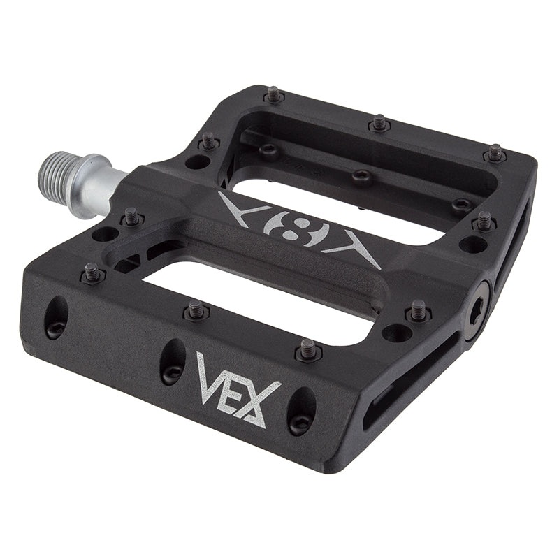 Origin8 Vex Platform 9/16` 1 Sealed and 1 Sleeve Black Composite 105x98x17mm