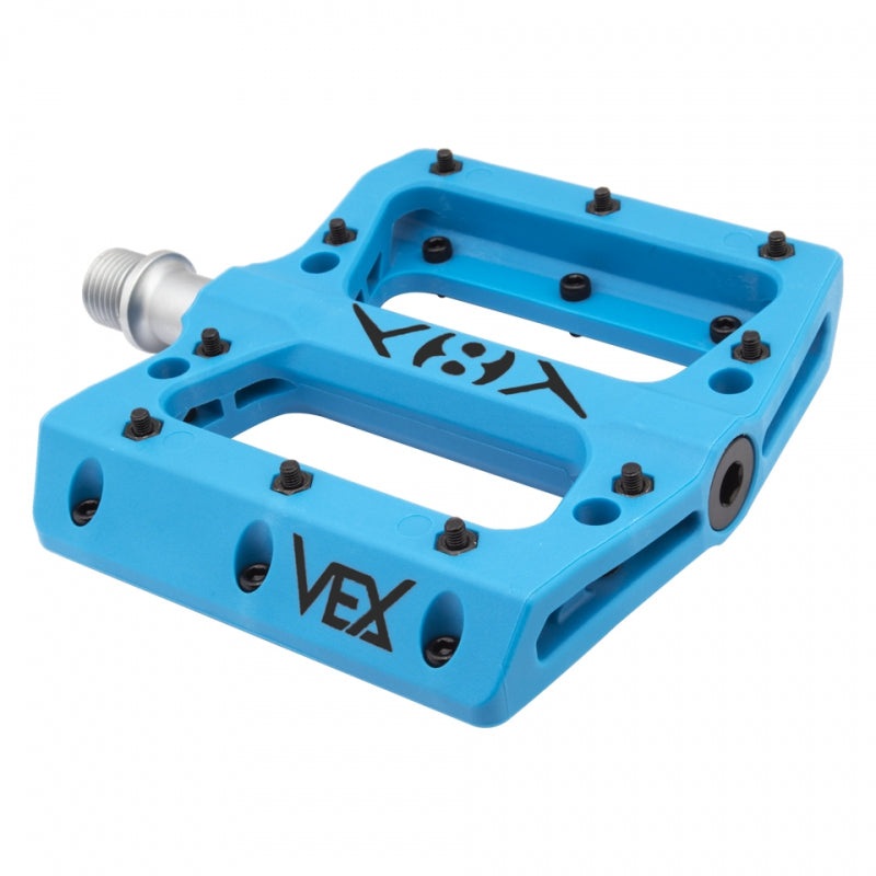 Origin8 Vex Platform 9/16` 1 Sealed and 1 Sleeve Blue Composite 105x98x17mm
