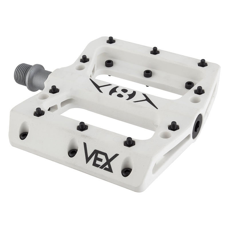 Origin8 Vex Platform 9/16` 1 Sealed and 1 Sleeve White Composite 105x98x17mm
