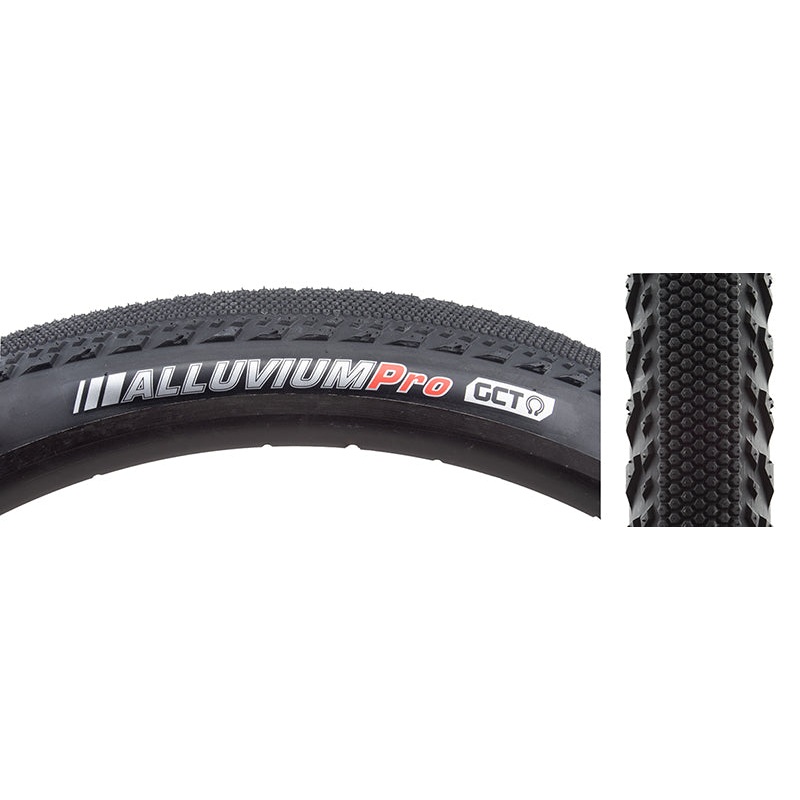 Kenda Alluvium Pro Tire - 700 x 45 Tubeless Folding Black 120tpi GCT