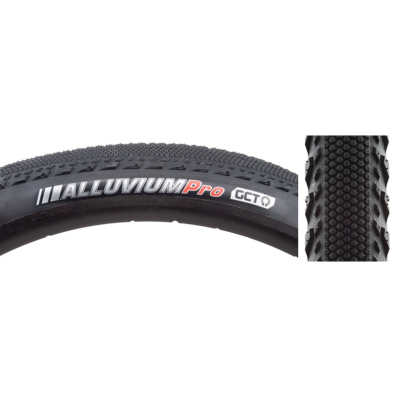 Kenda Alluvium Tire - 700 x 40 Tubeless Folding 120tpi Black
