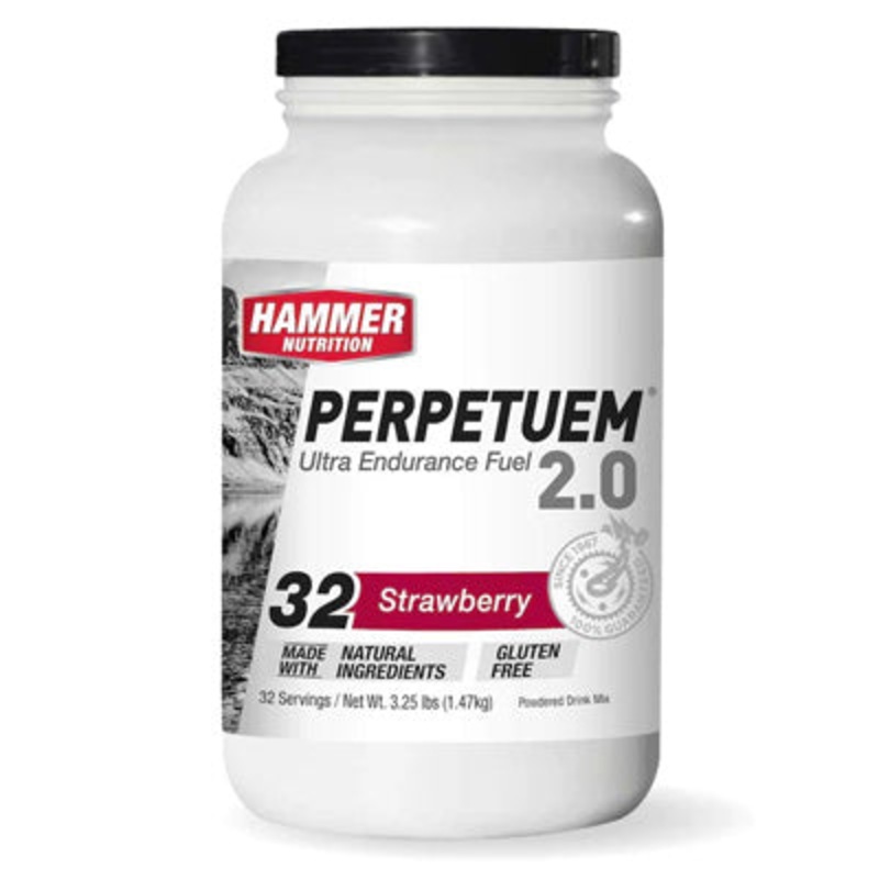 Hammer Perpetuem 2.0 Strwb Strawberry,32 Serving Perpetuem 2.0 Hammer Nutrition Nutrition