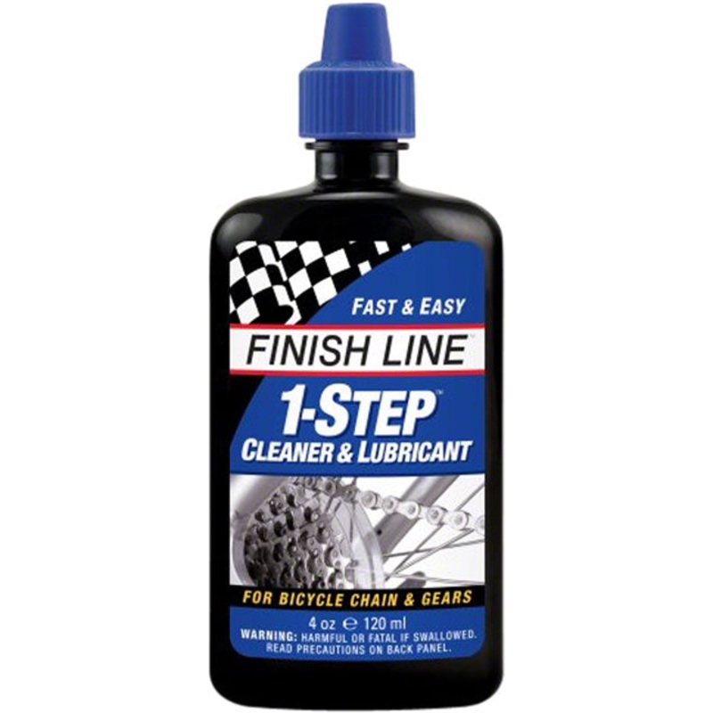 Finish Line 1-Step Cleaner and Bike Chain Lube - 4 fl oz, Drip