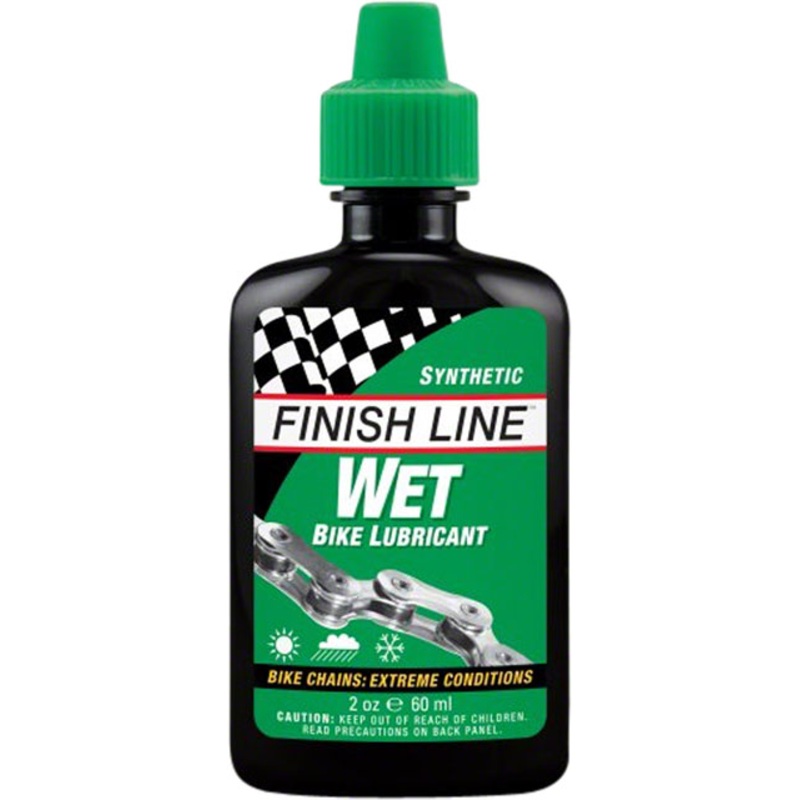 Finish Line WET Bike Chain Lube - 2 fl oz, Drip