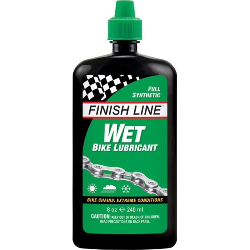 Finish Line WET Bike Chain Lube - 8 fl oz, Drip