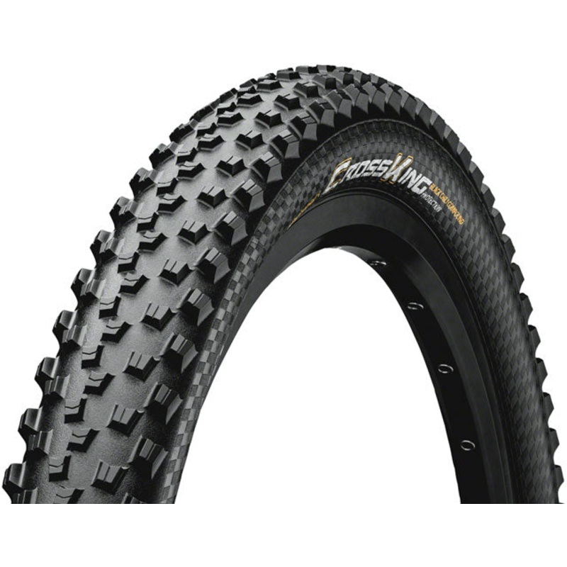 Continental Cross King Tire - 26 x 2.2, Tubeless, Folding, Black, ShieldWall