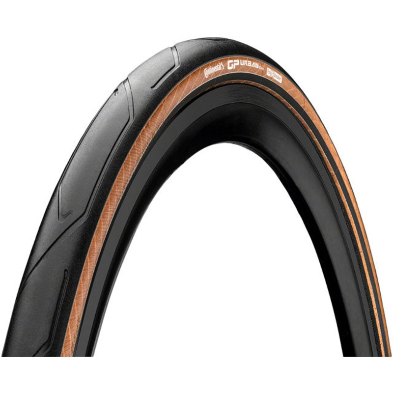 Continental Grand Prix Urban Tire - 700 x 35, Clincher, Folding, Black/Transparent
