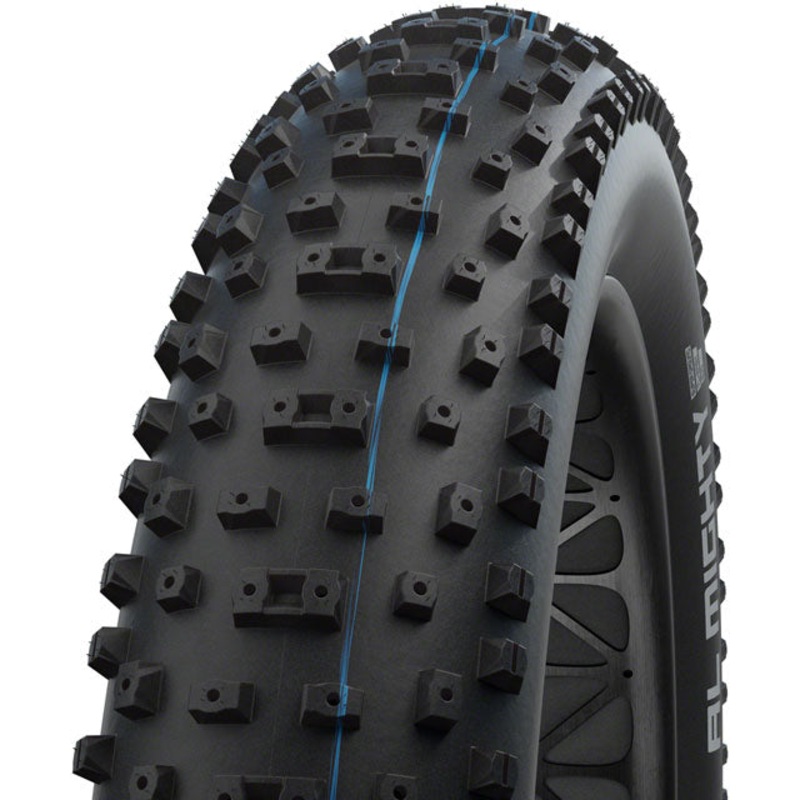 Schwalbe Al Mighty Tire - 26 x 4.8", Tubeless, Folding, Black, Evolution Line, Addix Speed Grip, Super Ground, E-25