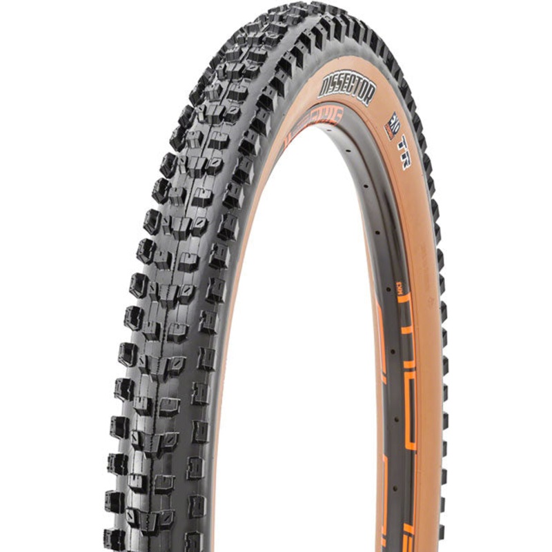 Maxxis Dissector Tire - 29 x 2.6, Tubeless, Folding, Black/Tan, Dual, EXO