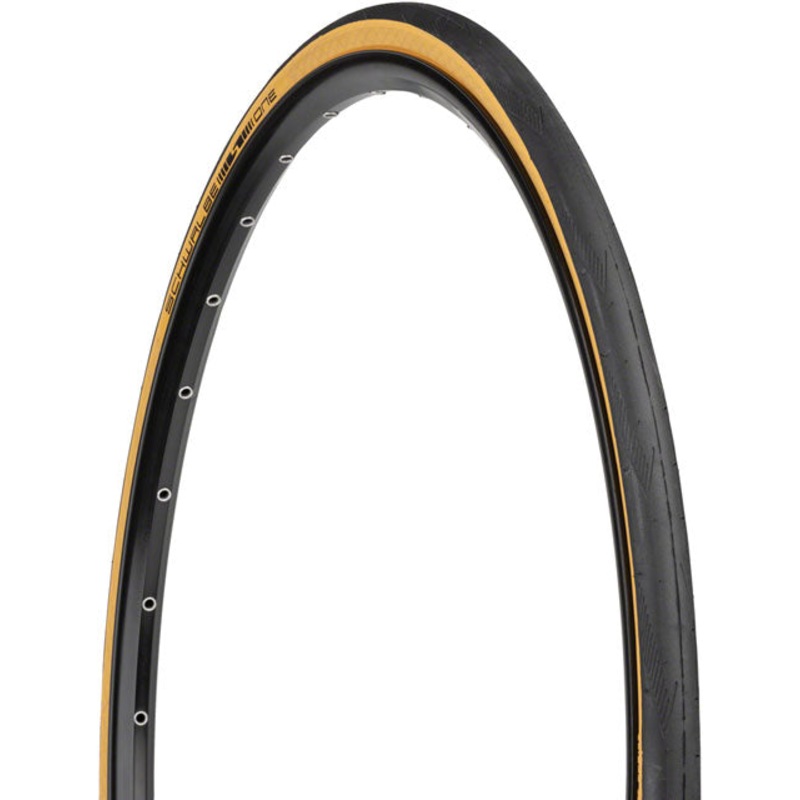 Schwalbe One Tire - 700 x 25, Tubeless, Folding, Black/Tan, Performance Line, Addix