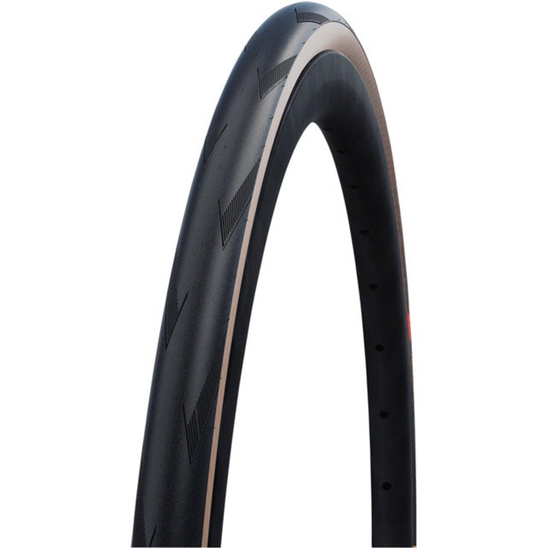 Schwalbe Pro One Tire - 700 x 25, Clincher, Folding, Black/Transparent, Evolution, Super Race, Addix Race, V-Guard