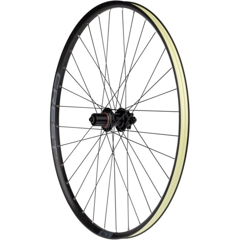 Stan's No Tubes Crest S2 Rear Wheel - 29", QR x 135mm, 6-Bolt, HG11