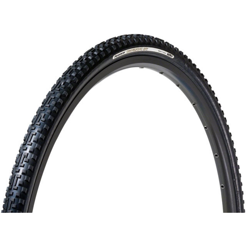 Panaracer GravelKing EXT Tire - 700 x 38, Tubeless, Folding, Black/Black