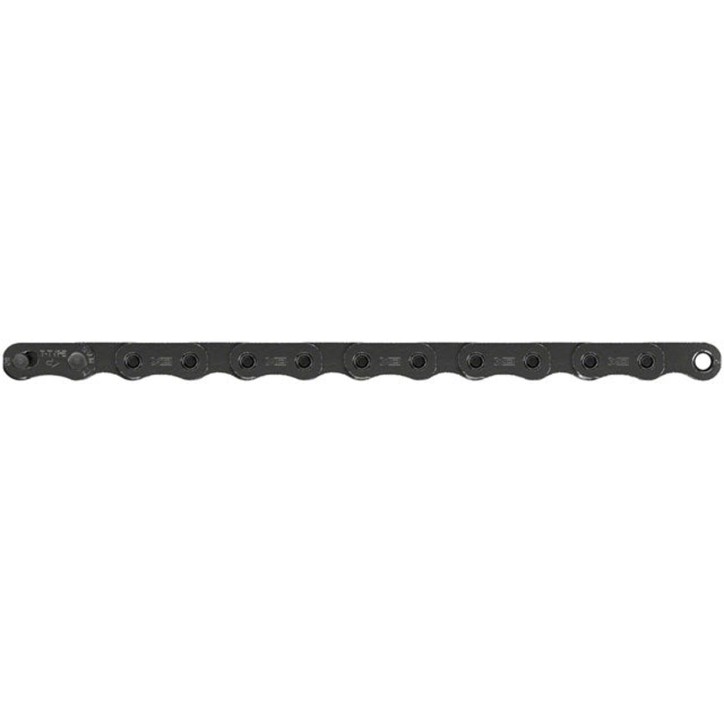 SRAM X0 Eagle T-Type Flattop Chain - 12-Speed, 126 Links, Solid Pin, Includes PowerLock Connector, PVD Coated, Dark Polar
