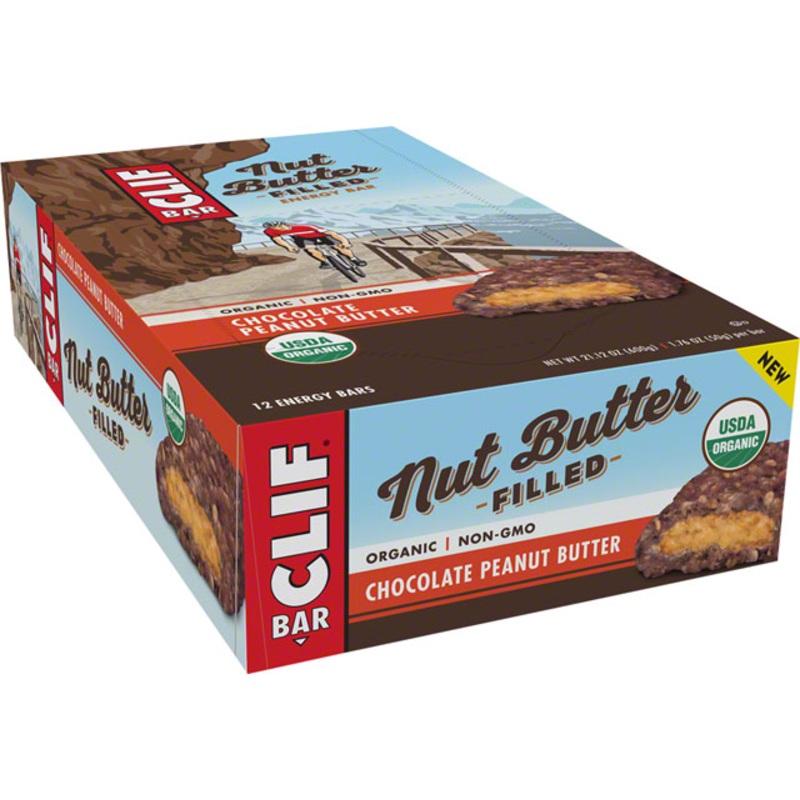 Clif Bar Nut Butter Filled: Chocolate Peanut Butter Box of 12