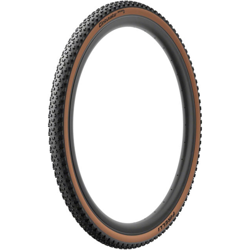 Pirelli Cinturato Gravel S Tire - 700 x 40, Tubeless, Folding, Classic Tan