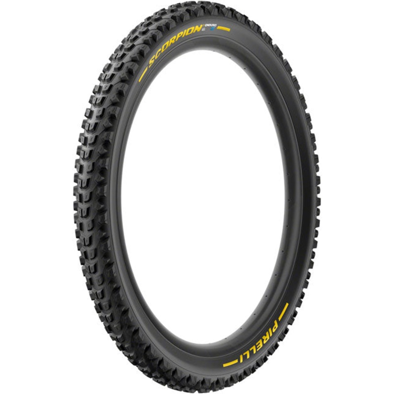 Pirelli Scorpion Enduro S Tire - 29 x 2.4, Tubeless, Folding, Color Addition Yellow Label, HardWall, SmartGrip Gravity