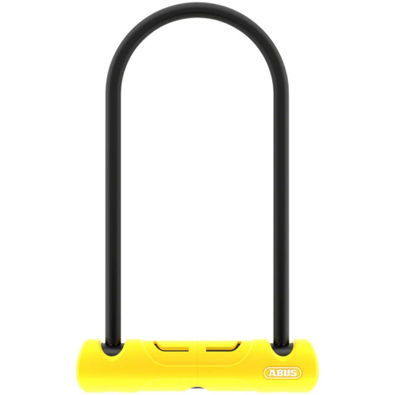 ABUS 402 U-Lock - 4.3x9", Keyed, Black, Includes bracket