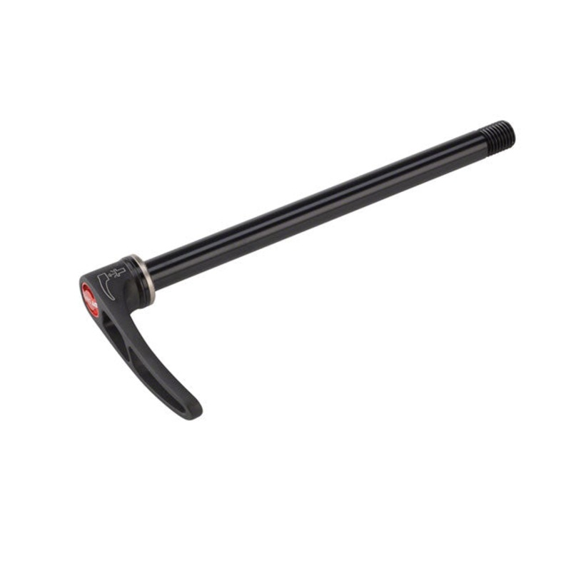 DT Swiss RWS MTB Rear Thru Axle - 12 x 142mm, Overall Length 163mm, M12 x 1.5mm Thread Pitch, Flat Washer, Plug-in Lever
