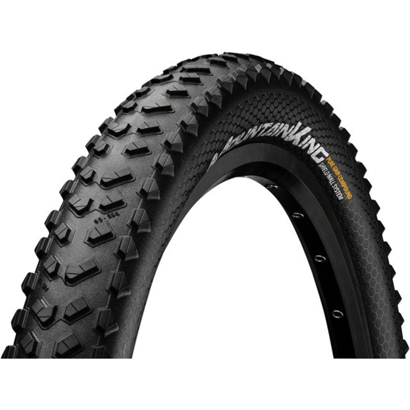 Continental Mountain King Tire - 27.5 x 2.8, Tubeless, Folding, Black, ShieldWall, PureGrip