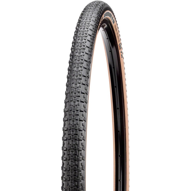 Maxxis Rambler Tire - 700 x 40, Tubeless, Folding, Black/Dark Tan, Dual, EXO