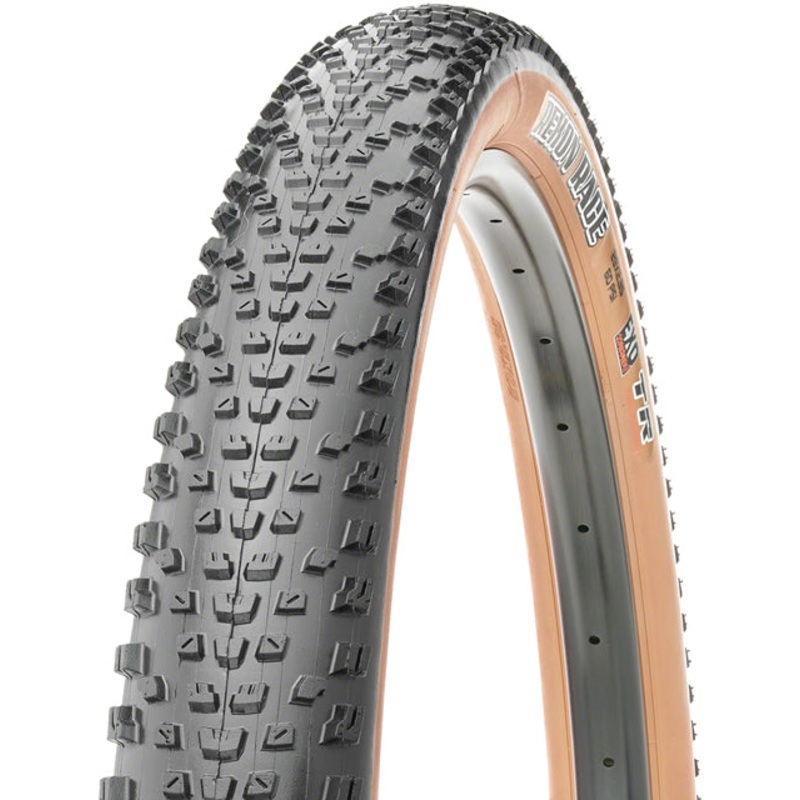 Maxxis Rekon Race Tire - 29 x 2.4, Tubeless, Folding, Black/Tan, Dual, EXO