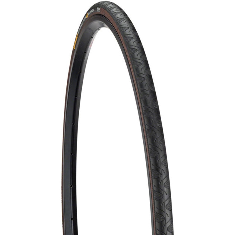 Continental Grand Prix 4-Season Tire - 700 x 25, Clincher, Folding, Black, 330tpi