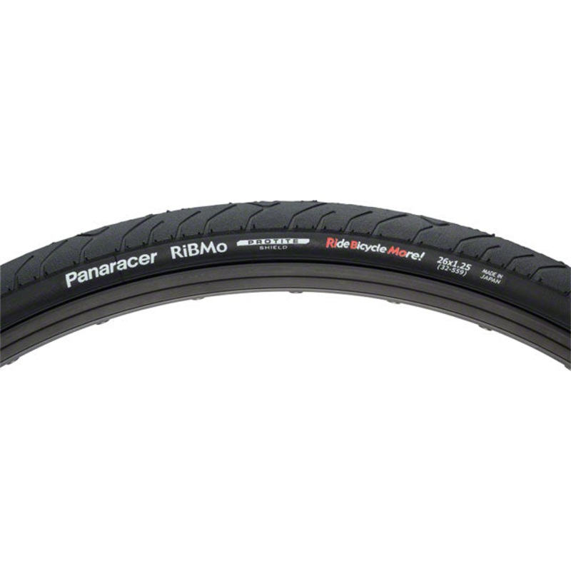Panaracer RiBMo ProTite Tire - 26 x 1.25, Clincher, Folding, Black, 60tpi