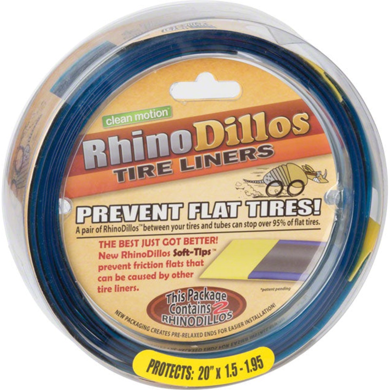 Rhinodillos Tire Liner: 20 x 1.5-1.95, Pair