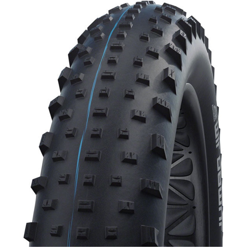 Schwalbe Jumbo Jim Tire - 26 x 4.4, Tubeless, Folding, Black, Evolution, Super Ground, Addix SpeedGrip