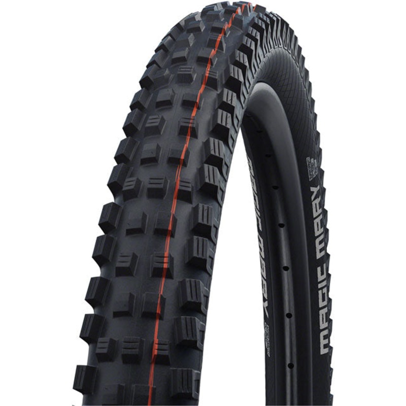 Schwalbe Magic Mary Tire - 29 x 2.4, Tubeless, Folding, Black, Evolution, Super Gravity, Addix Soft