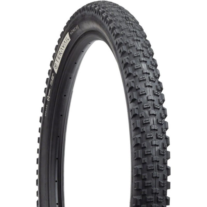 Teravail Honcho Tire - 27.5 x 2.6, Tubeless, Folding, Black, Light and Supple, Grip Compound