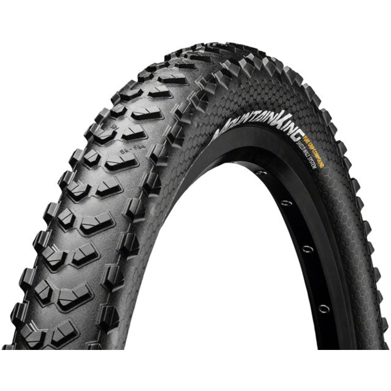 Continental Mountain King Tire - 26 x 2.3, Tubeless, Folding, Black, ShieldWall