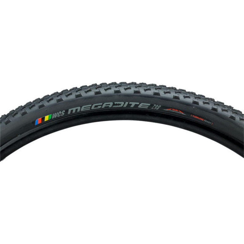 Ritchey WCS Megabite Tire - 700 x 38, Tubeless, Folding, Black, 120tpi