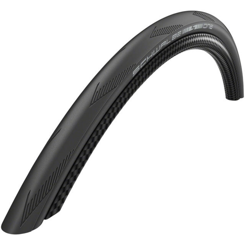 Schwalbe One Tire - 700 x 23, Clincher, Folding, Black, Performance Line, Addix