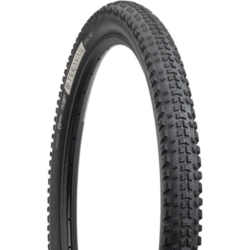 Teravail Ehline Tire - 27.5 x 2.3, Tubeless, Folding, Black, Light and Supple, Fast Compound