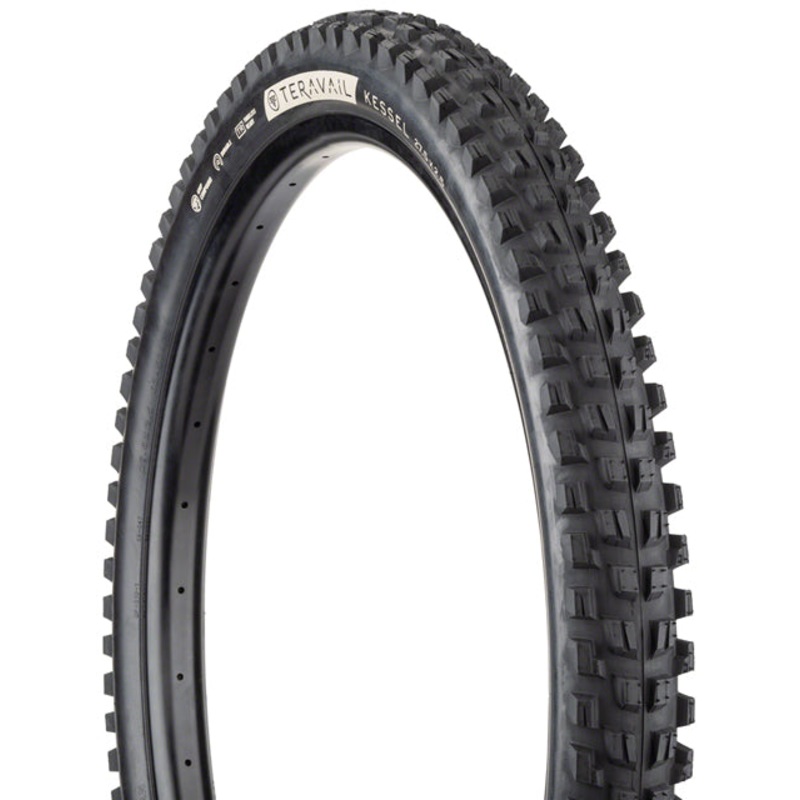 Teravail Kessel Tire - 27.5 x 2.5, Tubeless, Folding, Black, Ultra Durable