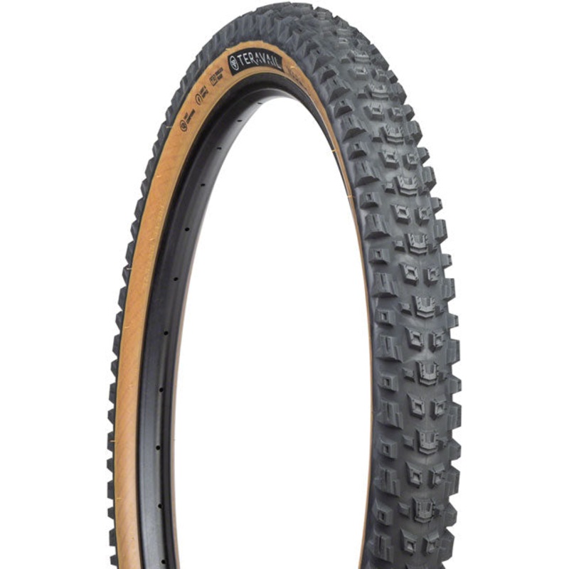 Teravail Warwick Tire - 27.5 x 2.5, Tubeless, Folding, Tan, Durable, Grip Compund