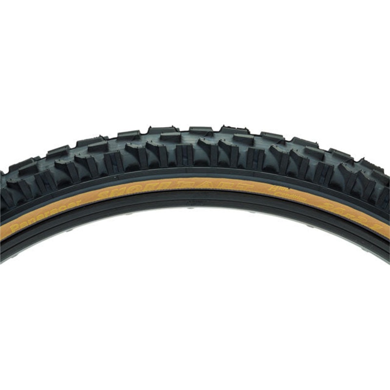 Panaracer Dart Tire - 26 x 2.1, Clincher, Folding, Black/Tan, 60tpi